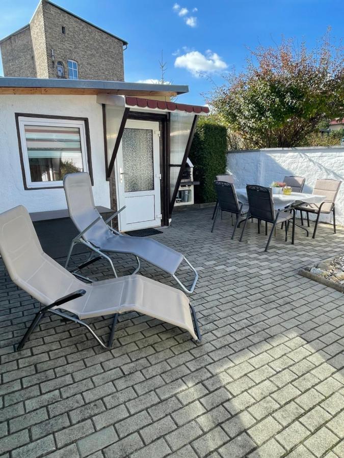 Christels Ferienwohnung 1 In Thale Mit Sonnenterrasse Und Grill Exterior foto