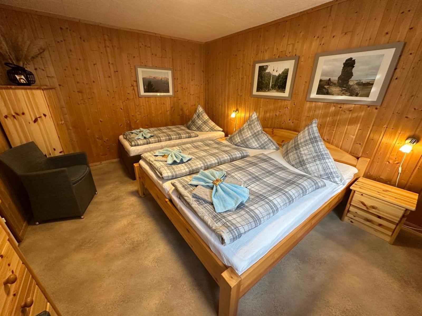 Christels Ferienwohnung 1 In Thale Mit Sonnenterrasse Und Grill Exterior foto